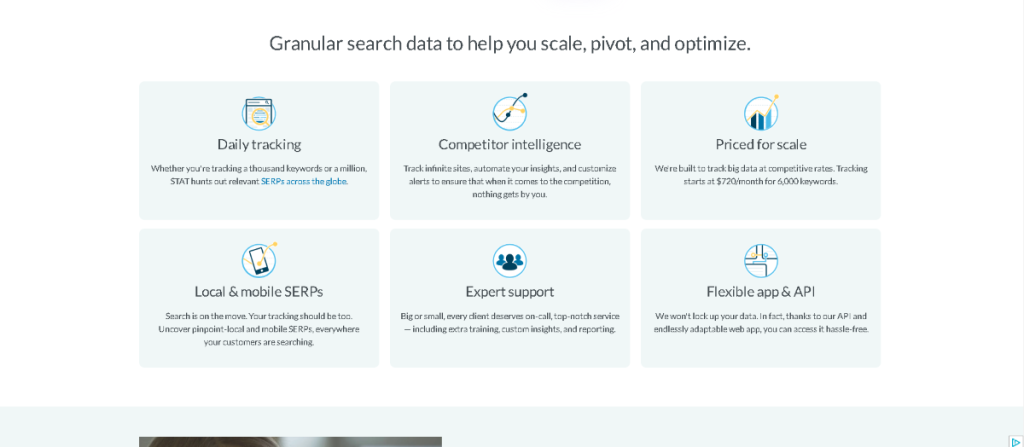 Woorank vs. Moz: Moz Features Overview