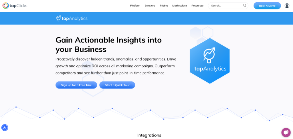TapClicks review: TapClicks providing business insights through comprehensive data analytics
