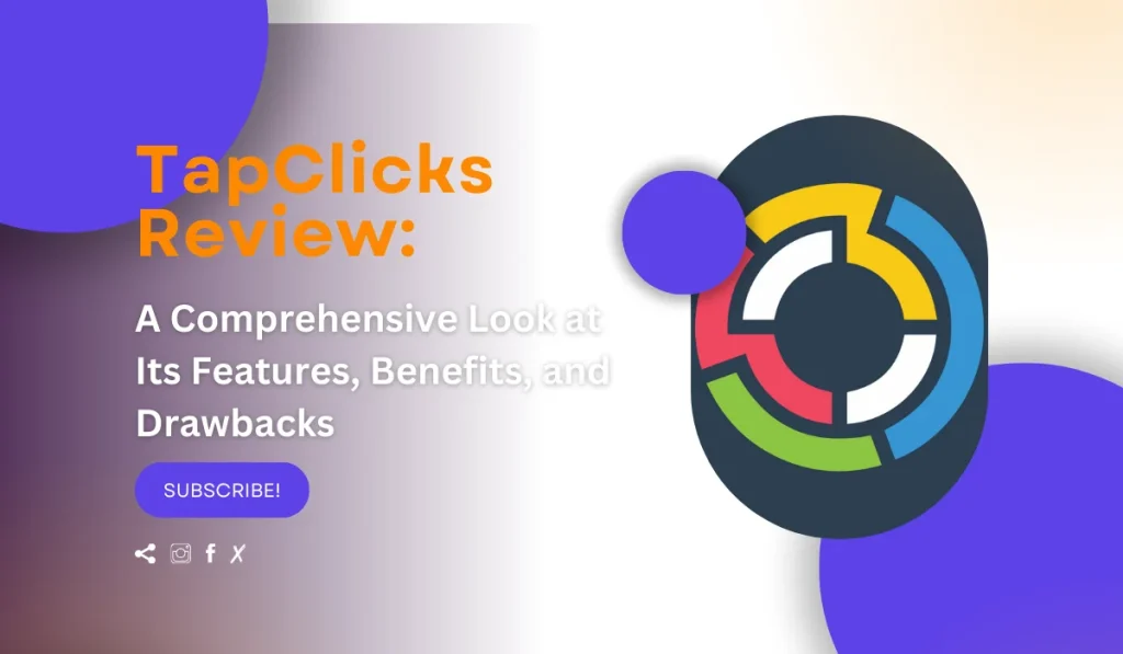 Tapclicks Marketing Tool Review