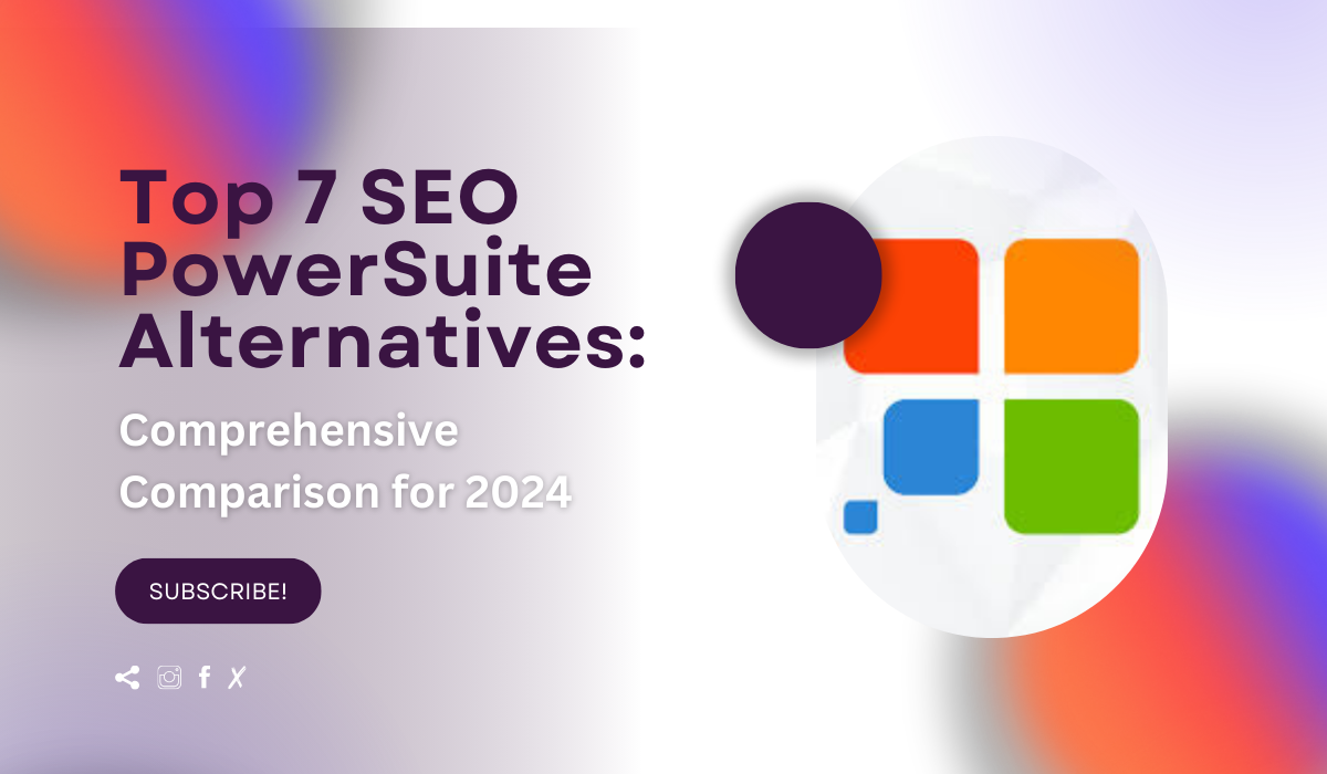 Visual comparison of SEO PowerSuite and its top alternatives, showcasing their features and ratings.